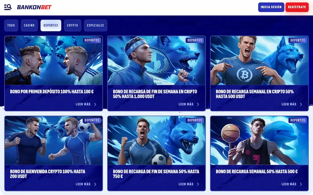 bonos del casino bankonbet