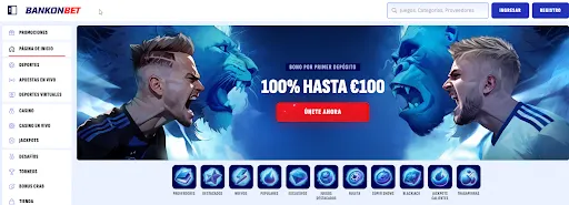 Bankonbet Casino – casino en línea con bonos y juegos populares